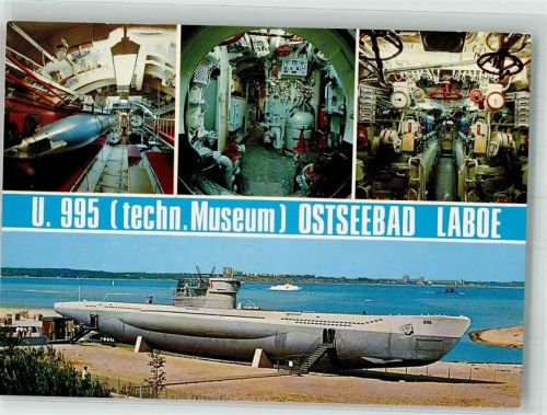 24235 W2304 Laboe - U-Boot 995 Typ VII von 1943 Blohm & Voss