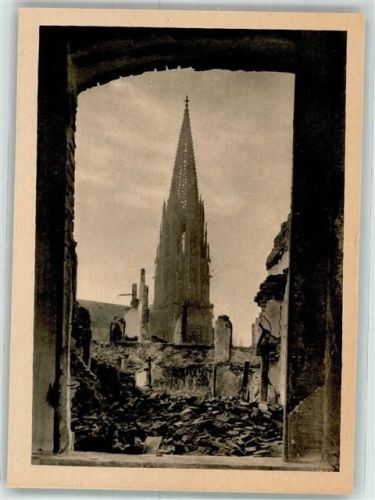 Freiburg Kathedrale Zerstörung