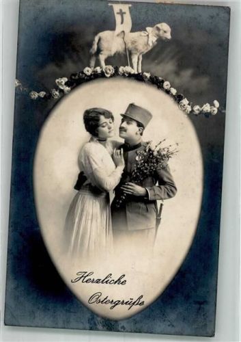 1917 Soldatenliebe WK I