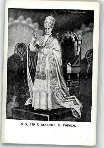 S.S.Pio X Benedice II Popolo