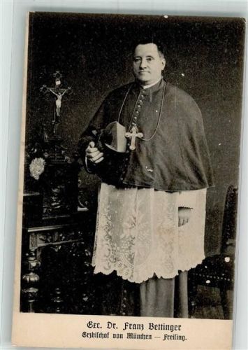 Freising Dr. Franz Bettinger Erzbischof