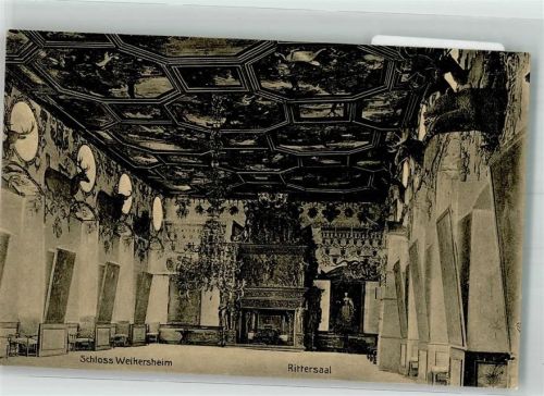 Weikersheim Rittersaal von Schloss Weikersheim