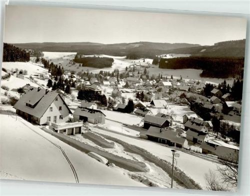 Lenzkirch Winter Pension Sonnhalde
