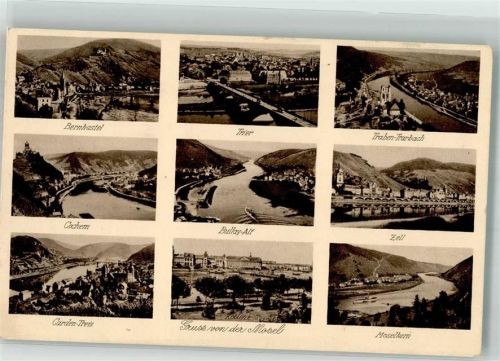 Bernkastel Burg Cochem Traben-Trarbach Zell Moseltal