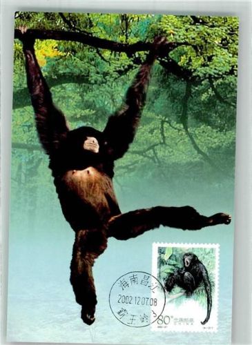Schwarzer Gibbon Sondermarke
