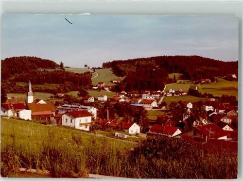 Achslach Ort handschriftlich Foto Original aus Archiv eines Ansichtskartenverlags