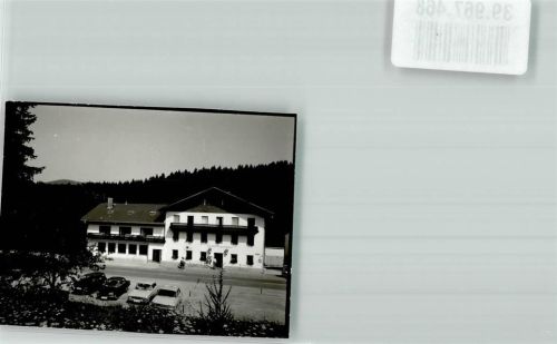 Bayerisch Eisenstein Hotel Auto Ort handschriftlich
