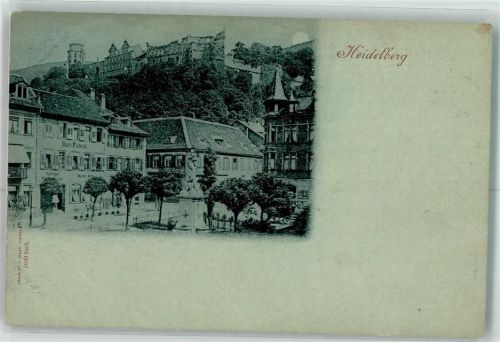 Heidelberg Schloss Denkmal