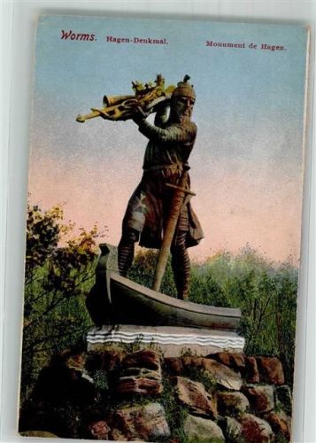 Worms Hagen-Denkmal Verlag Scheuermann