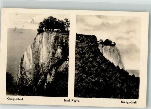 Sassnitz 1938 Königsstuhl Rügen