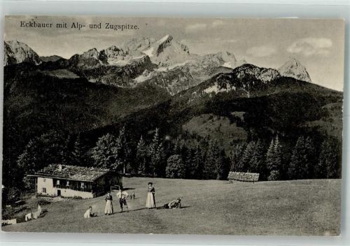 Garmisch-Partenkirchen Tracht Eckbauer Alp Zugspitze