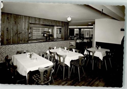 Erlangen Gaststube und Theke Gasthaus Klugsche Mühle Ort handschriftlich