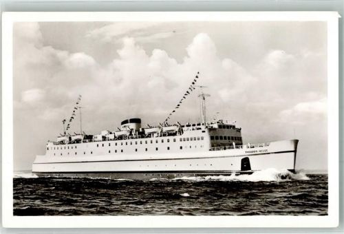 1959 Theodor Heuss der DB Foto AK