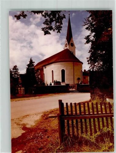 Weiler-Simmerberg Kirche Sankt Blasius Foto Original aus Archiv eines Ansichtskartenverlags Ort handschriftlich
