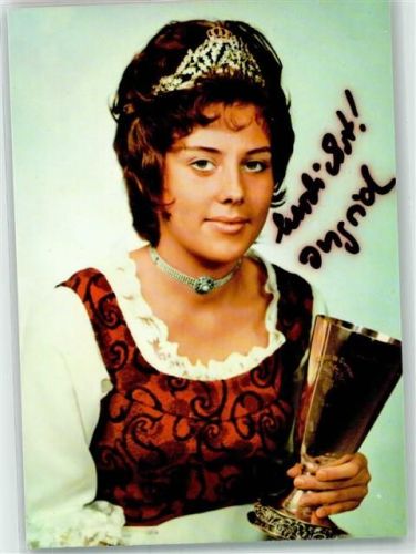 Ahrweiler Weinkönigin Ingrid Näkel Autogramm