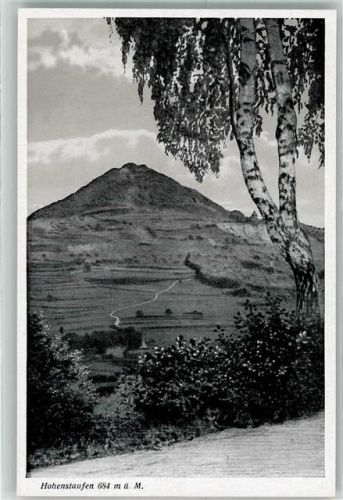 Hohenstaufen Der Burgberg hiner Birken