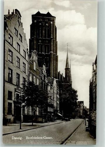 Danzig Brotbänken Gasse