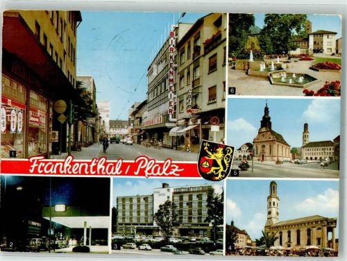 Frankenthal Rathausplatz Anlagen am Wormser Tor Oldtimer Fahrrad