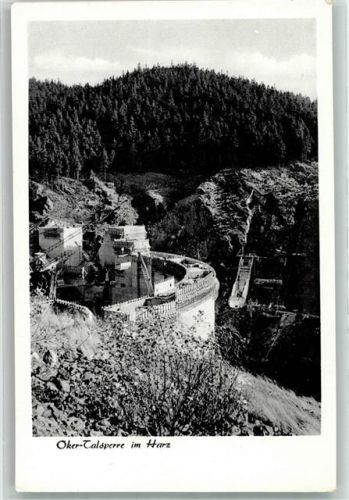 Schulenberg Oker-Talsperre im Bau