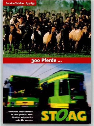 Oberhausen STO. AG 300 Pferde Omnibus