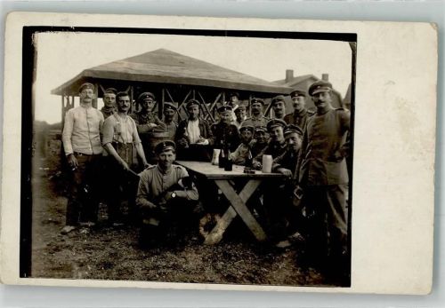 Gruppenfoto Uniform Privatfoto (Militär) Privatfoto AK