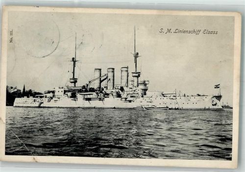 1909 S.M. Linienschiff Elsass