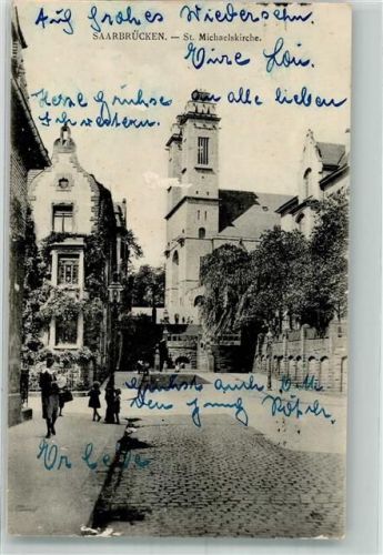 Saarbrücken 1920 St. Michaelskirche