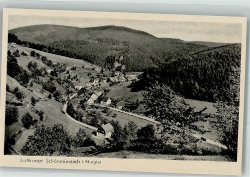 Schönmünzach im Murgtal