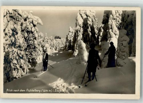 Oberwiesenthal Winter Fichtelberg Gasthaus