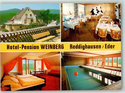 Reddighausen Hotel Pension Weinberg Hallenbad