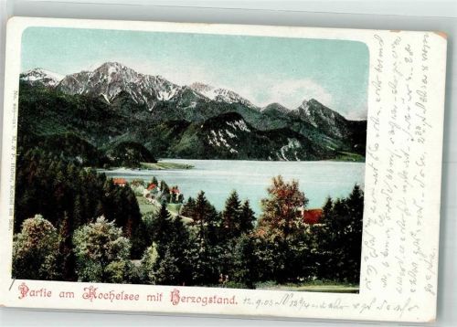 Kochel Kochelsee mit Herzogstand
