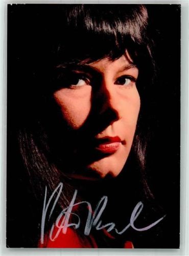 Portrait der Sängerin Petra Pascal mit Autogramm Fotograf Gunkel
