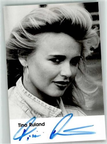 Tina Ruland Autogramm