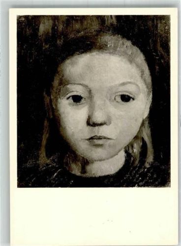 Frankfurt sign. Modersohn-Becker, Paula Mädchenbildnis im Städelschen Kunstinstitut