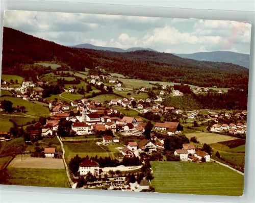 Böbrach Fliegeraufnahme Ort handschriftlich Foto Original aus Archiv eines Ansichtskartenverlags