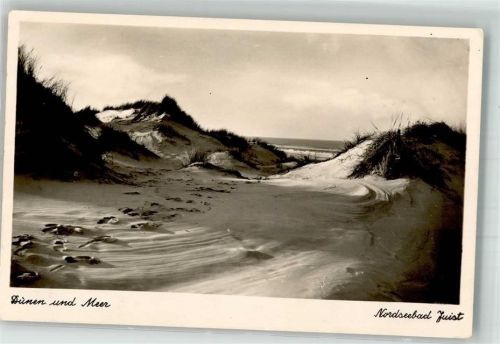 Juist 1937 Dünen