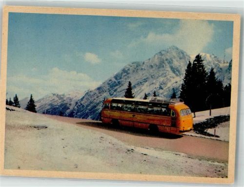 Kraftfahrlinie Berchtesgaden-Roßfeld auf der Roßfeldstraße