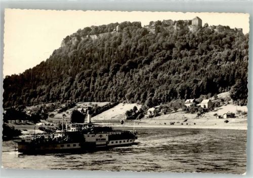Königstein Raddampfer Bad Schandau Festung