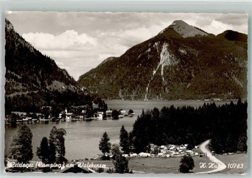 Walchensee Foto Huber, H. Campingplatz