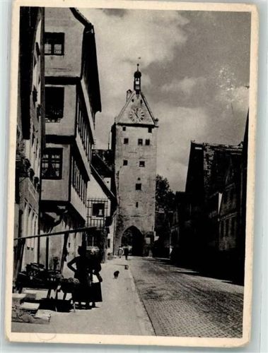 Memmingen Ulmer Straße und Ulmer Tor Marktszene Fotograf Müller