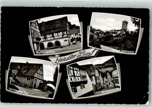 Leinsweiler Rathaus Hofgut Neukastel Gasthaus Leinsweiler Hof