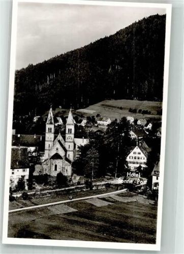 Klosterreichenbach Kirche Hotel Sonne Post