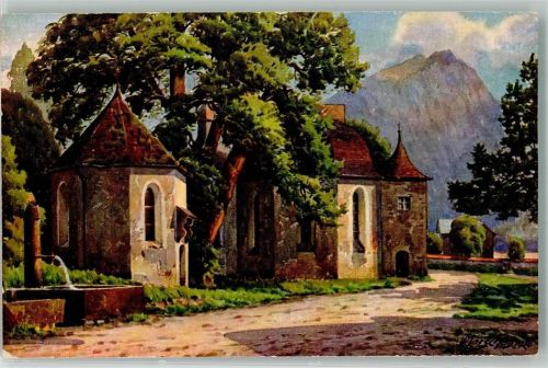 Oberstdorf sign. Marschall Kapelle St. Boretto