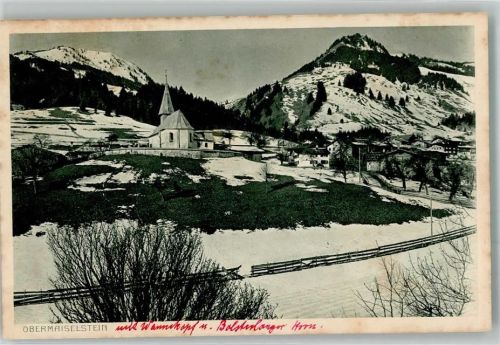 Obermaiselstein Kirche Winter