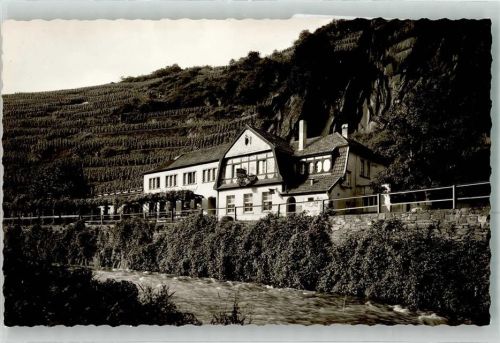 Walporzheim Hotel Sänger Ort handschriftlich Foto Original aus Archiv eines Ansichtskartenverlags