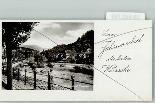 Gernsbach Schloss Eberstein Mini AK