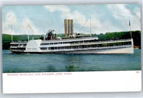 Hudson River Day Line Steamer New York