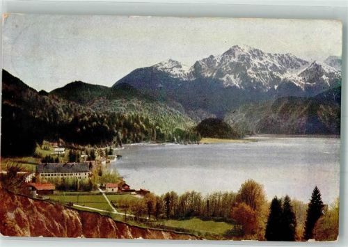Kochel 1917 Der Ort am Kochelsee mit Herzogstand Verlag Zieher, Ottmar