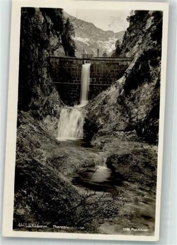 Marktschellenberg 1929 Almbachklamm Theresienklause Fotograf Hans Huber