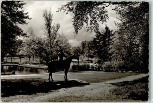Timmendorfer Strand Kurpark Ort handschriftlich Foto Original aus Archiv eines Ansichtskartenverlags